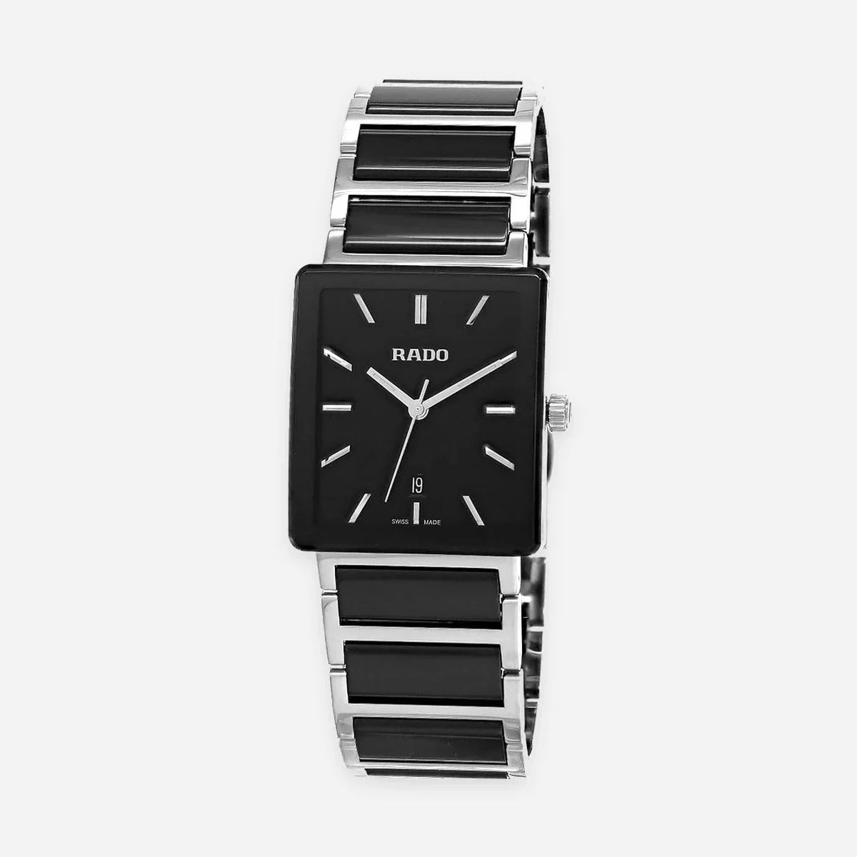 RADO Integral cuarzo 31.5 mm esfera negra bicolor Reloj para hombre — imagen 1