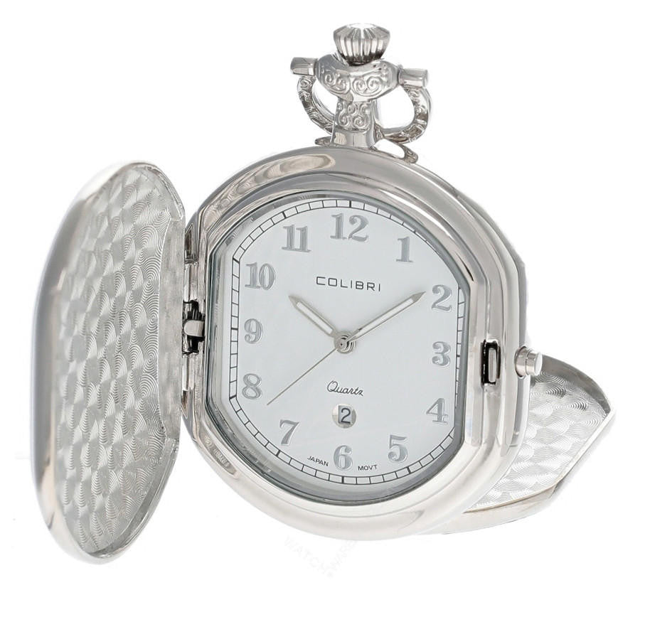 Colibri cuarzo Silver Reloj de bolsillo modelo — imagen 2