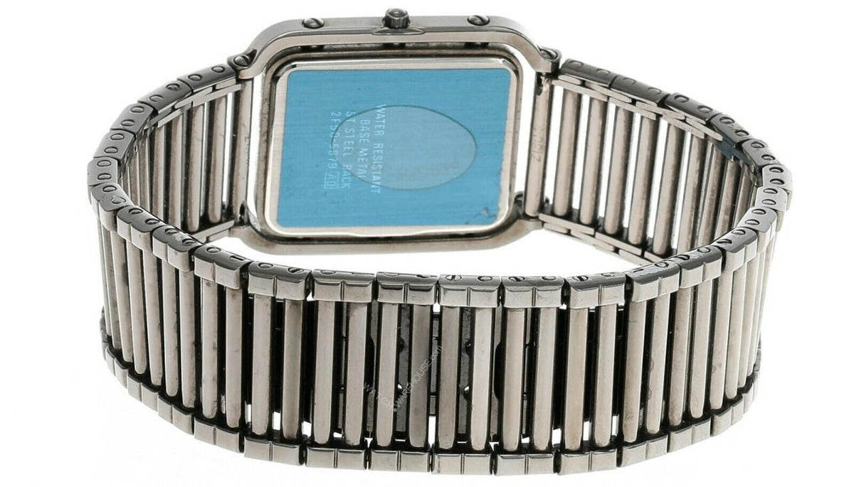 Seiko Lassale esfera negra acero inoxidable Reloj para hombre — imagen 4