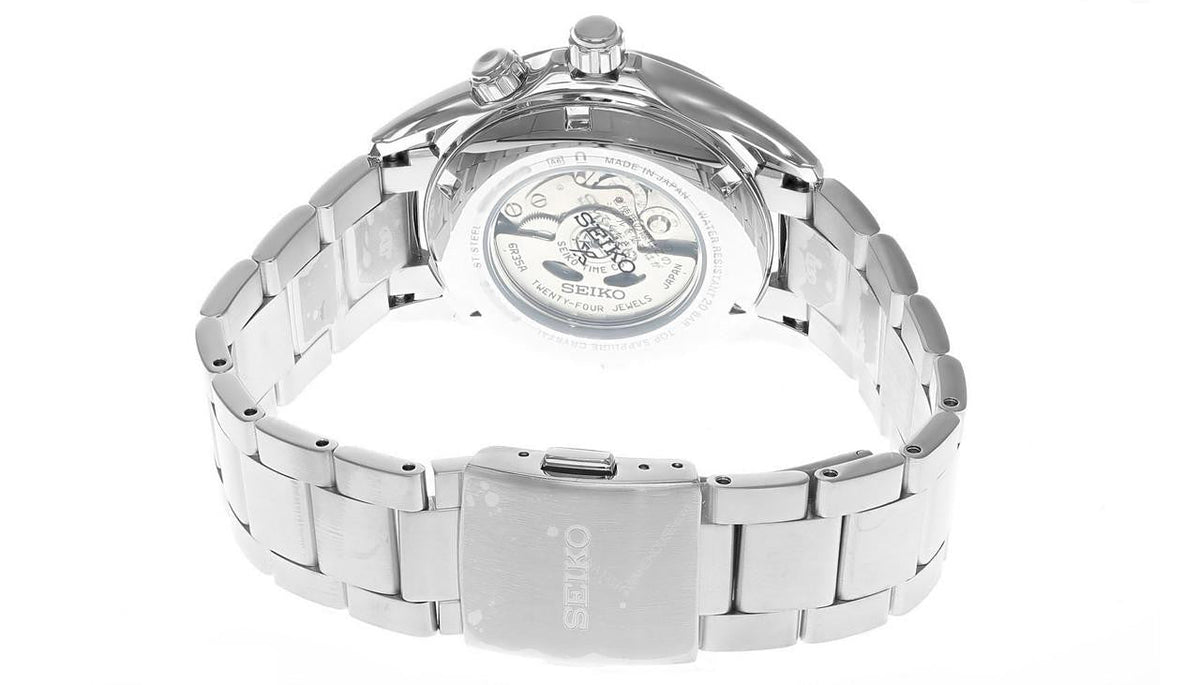 SEIKO Prospex Alpinist acero inoxidable 39.5 mm esfera negra Reloj para hombre — imagen 5