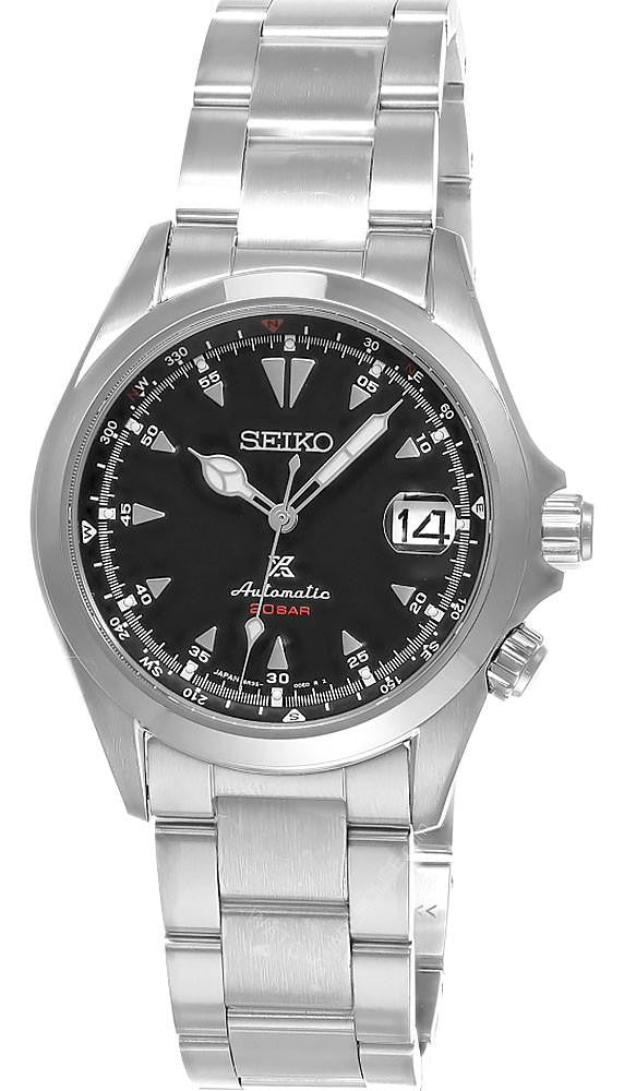 SEIKO Prospex Alpinist acero inoxidable 39.5 mm esfera negra Reloj para hombre — imagen 2