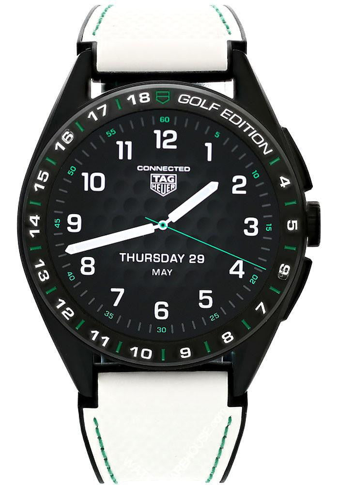 TAG Heuer Connected Calibre E4 Golf edición 45 mm titanio reloj inteligente — imagen 11