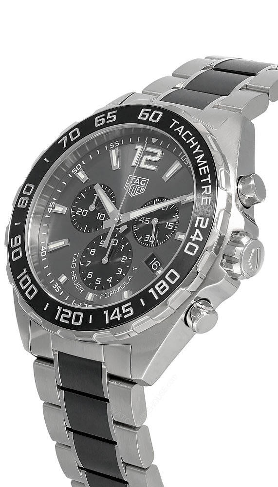 TAG HEUER Formula-1 43 mm cronógrafo acero inoxidable Ceramic Reloj para hombre — imagen 3