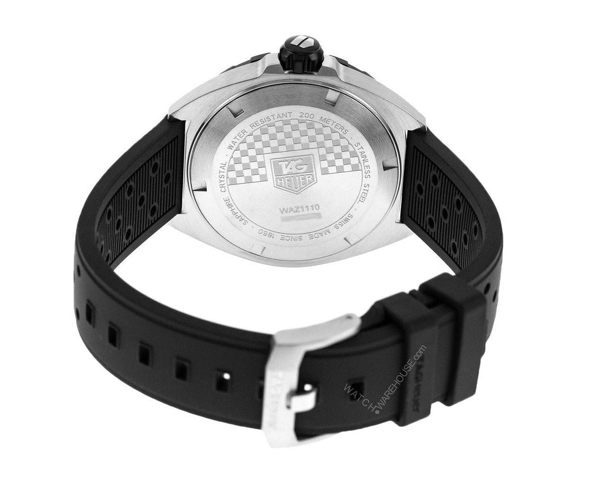 TAG HEUER Formula-1 esfera negra caucho brazalete Reloj para hombre — imagen 5