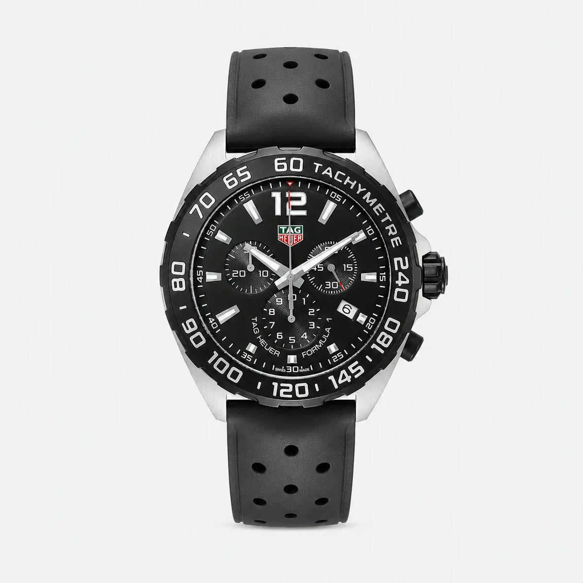TAG HEUER Formula-1 cronógrafo caucho Reloj para hombre — imagen 1