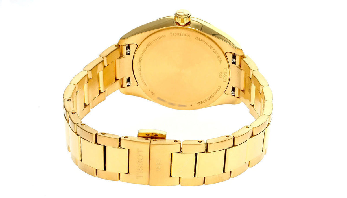 TISSOT PR 100 cuarzo 34 mm acero inoxidable esfera champán Reloj para mujer — imagen 4