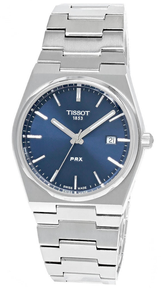 TISSOT PRX 40 mm acero inoxidable esfera azul Reloj para hombre — imagen 2