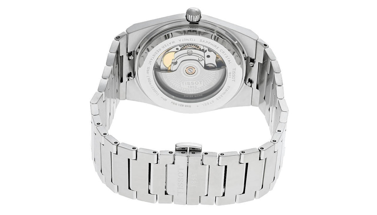 TISSOT PRX Powermatic 80 40 mm Ice esfera azul Reloj para hombre — imagen 4
