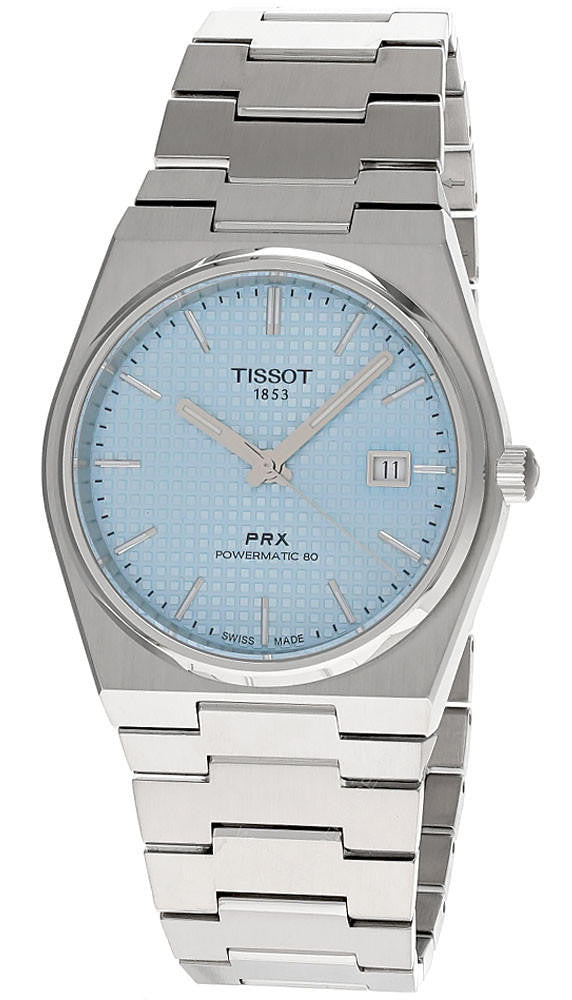 TISSOT PRX Powermatic 80 40 mm Ice esfera azul Reloj para hombre — imagen 2