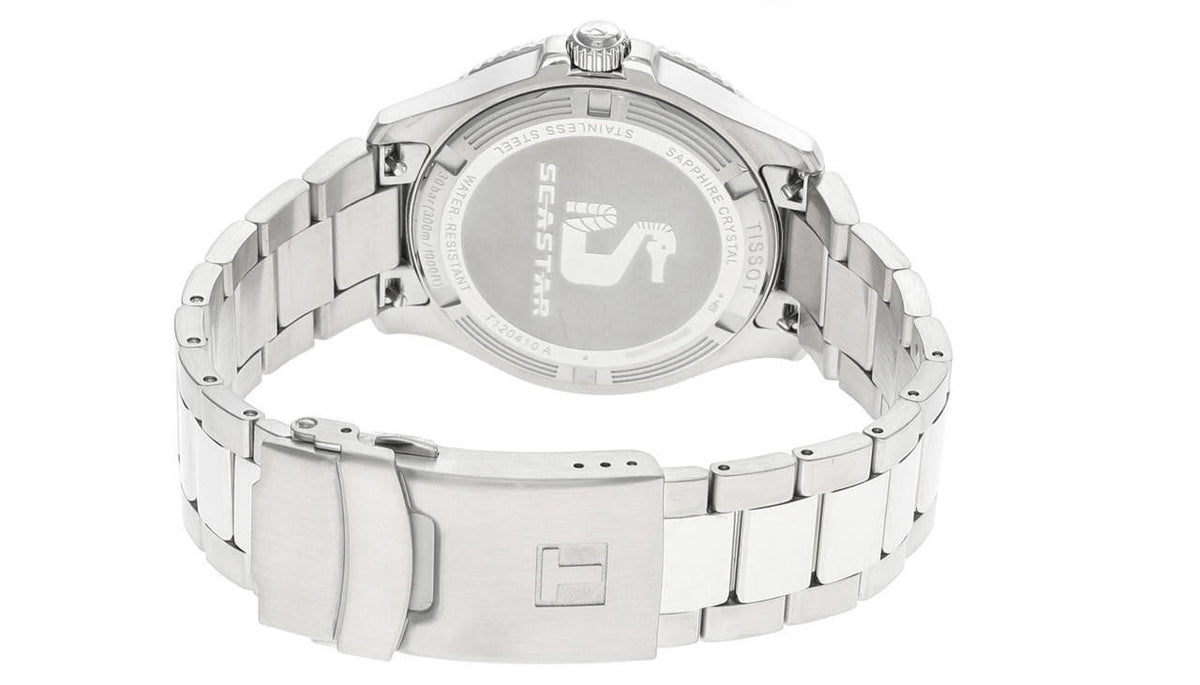TISSOT Seastar 1000 esfera negra 40 mm acero inoxidable Reloj para hombre — imagen 4